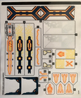 LEGO® stickervel set 70357-1 Knighton Castle