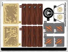 Plaatje in Gallery viewer laden, LEGO® stickervel set 70655-1 Dragon Pit