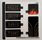 LEGO® stickervel set 70674-1 Fire Fang