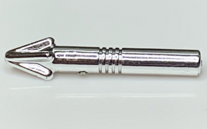 LEGO® los onderdeel Wapen in kleur Chroom Zilver 57467a