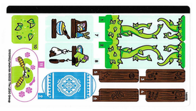 LEGO® stickervel set 71459-1 Stable Of Dream Creatures
