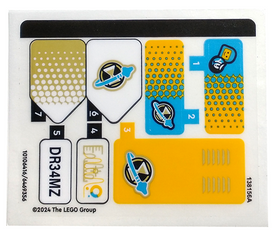 LEGO® stickervel set 71475-1 Mr. Oz's Space Car