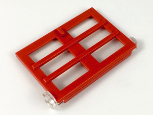 LEGO® los onderdeel Deur in kleur Rood 73312