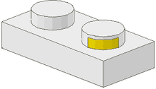Plaatje in Gallery viewer laden, LEGO® los onderdeel Elektrisch in kleur Wit 4755