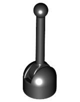 Plaatje in Gallery viewer laden, LEGO® los onderdeel Antenne in kleur Zwart 4592c02