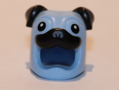 LEGO® los onderdeel Hoofddeksels Helder Lichtblauw 73662pb01