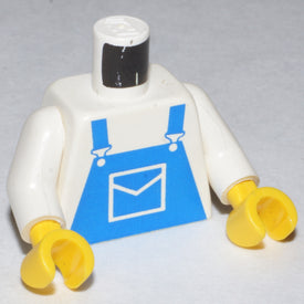LEGO® los onderdeel Lijf met Motief Wit 973pb0201c01