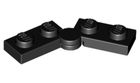 LEGO® los onderdeel Scharnier in kleur Zwart 2429c01
