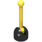 LEGO® los onderdeel Antenne in kleur Zwart 4592c01