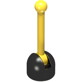 LEGO® los onderdeel Antenne in kleur Zwart 4592c01