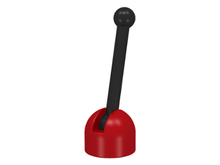 Plaatje in Gallery viewer laden, LEGO® los onderdeel Antenne in kleur Rood 4592c02