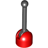 LEGO® los onderdeel Antenne in kleur Rood 4592c02