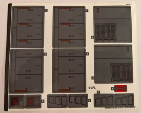 LEGO® stickervel set 75217-1 Imperial Conveyex Transport