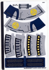 LEGO® stickervel set 75233-1 Droid Gunship