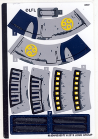 LEGO® stickervel set 75233-1 Droid Gunship