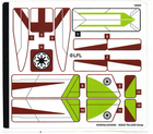 LEGO® stickervel set 75333-1 Obi-Wan Kenobi's Jedi Starfighter