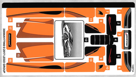 LEGO® stickervel set 75880-1 McLaren 720S