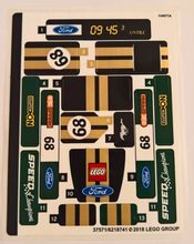 Plaatje in Gallery viewer laden, LEGO® stickervel set 75884-1 1968 Ford Mustang Fastback