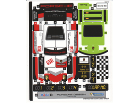 LEGO® stickervel set 75888-1 Porsche 911 RSR and 911 Turbo 3.0
