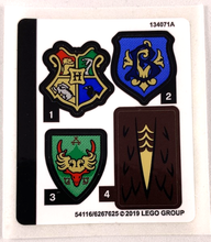 Plaatje in Gallery viewer laden, LEGO® stickervel set 75946-1 Hungarian Horntail Triwizard Challenge