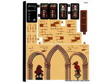 Plaatje in Gallery viewer laden, LEGO® stickervel set 75948-1 Hogwarts Clock Tower, vel 1