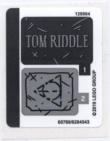 LEGO® stickervel set 75965-1 The Rise of Voldemort
