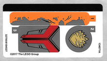 Plaatje in Gallery viewer laden, LEGO® stickervel set 76079-1 Ravager Attack