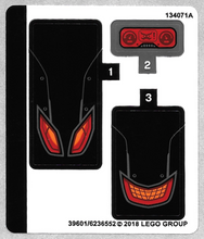 Plaatje in Gallery viewer laden, LEGO® stickervel set 76110-1 Batman: The Attack of the Talons