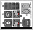 LEGO® stickervel set 76124-1 War Machine Buster