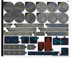 LEGO® stickervel set 76156-1 Rise of the Domo