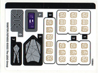 LEGO® stickervel set 76213-1 King Namor's Throne Room