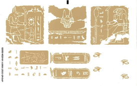 LEGO® stickervel set 7621-1 Indiana Jones and the Lost Tomb
