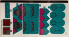 LEGO® stickervel set 76255-1 The New Guardians' Ship