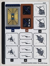 Plaatje in Gallery viewer laden, LEGO® stickervel set 76266-1 Endgame Final Battle