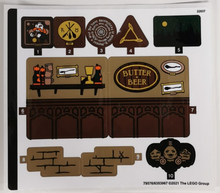 Plaatje in Gallery viewer laden, LEGO® stickervel set 76388-1 Hogsmeade Village Visit, vel 2