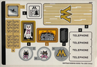 LEGO® stickervel set 76403-1 The Ministry of Magic