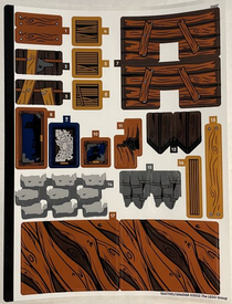 LEGO® stickervel set 76407-1 The Shrieking Shack & Whomping Willow