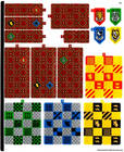 LEGO® stickervel set 76416-1 Quidditch Trunk