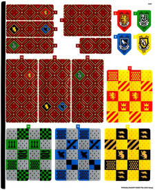 LEGO® stickervel set 76416-1 Quidditch Trunk