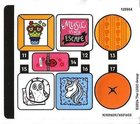 LEGO® stickervel set 76781-1 Wednesday & Enid's Dorm Room, vel 2