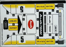 Plaatje in Gallery viewer laden, LEGO® stickervel set 76897-1 1985 Audi Sport quattro S1