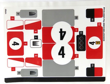 Plaatje in Gallery viewer laden, LEGO® stickervel set 76906-1 1970 Ferrari 512 M