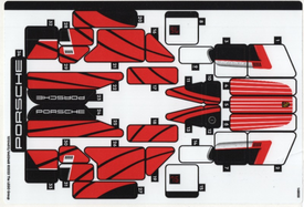 LEGO® stickervel set 76916-1 Porsche 963