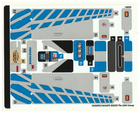 LEGO® stickervel set 76917-1 2 Fast 2 Furious Nissan Skyline GT-R (R34)