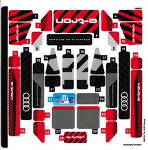 Plaatje in Gallery viewer laden, LEGO® stickervel set 76921-1 Audi S1 e-tron quattro Race Car