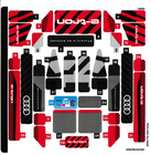 LEGO® stickervel set 76921-1 Audi S1 e-tron quattro Race Car