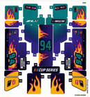 LEGO® stickervel set 76935-1 NASCAR Next Gen Chevrolet Camaro ZL1, vel 1