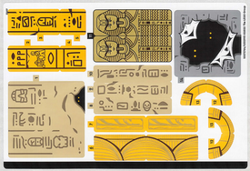 LEGO® stickervel set 77013-1 Escape from the Lost Tomb