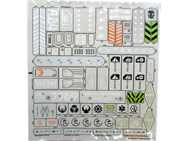 LEGO® stickervel set 7709-1 Sentai Fortress
