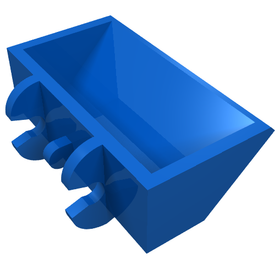 LEGO® los onderdeel Voertuig in kleur Blauw 784
